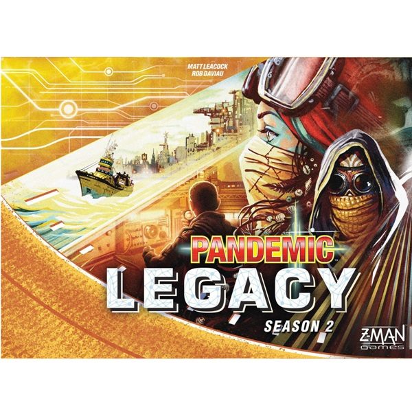Pandemic Legacy Segunda Temporada Portada