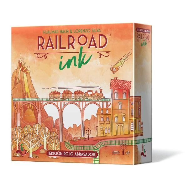 Railroad Ink: Edición Rojo Abrasador Caja