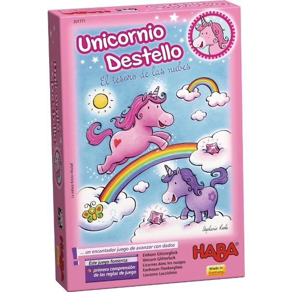 Unicornio Destello El Tesoro de las Nubes Caja