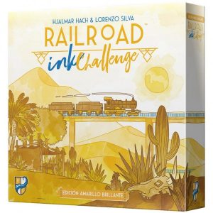 Rail Road Ink Edicion Amarillo Brillante Caja