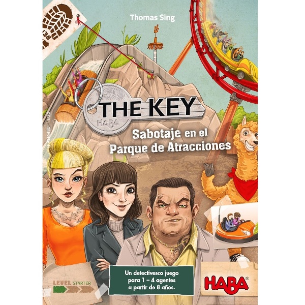 The Key: Sabotaje en el Parque de Atracciones Portada