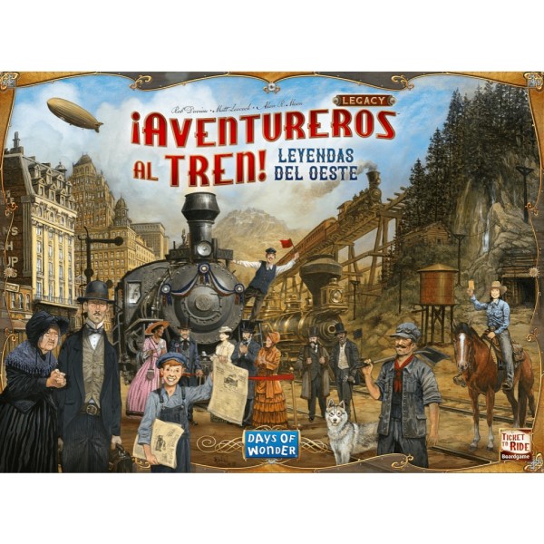 aventurerosaltrenlegacy Aventureros al Tren Leyendas del Oeste Portada